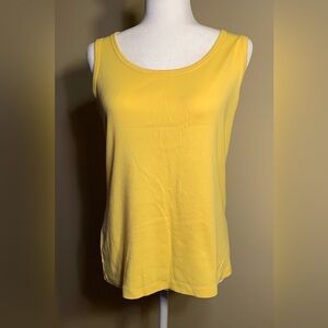 🛍🛍 BOGO!!! 🛍🛍 EUC Tank: Lightweight, Scoop Neck, Cheery Yellow